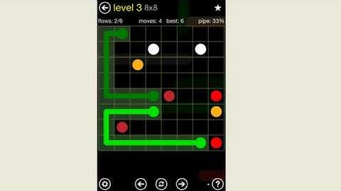 Flow Free - 8x8 Level 3