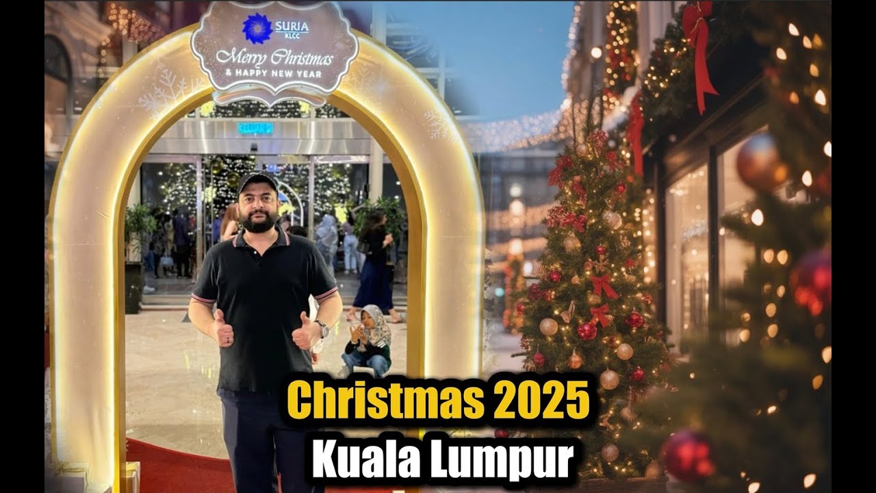 Christmas 2025 in Malaysia | KLCC Twin Towers & Mall Decorations