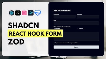 React Modern Form Yapımı | Shadcn UI + Zod + React Hook Form
