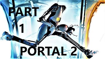Portal 2 Walkthrough Chapter 1 The Courtesy Call - Chapter 2 The Cold Boot 4K