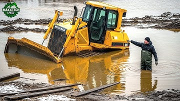 Jaw-Dropping Bulldozer Operator Skills Caught on Camera So Crazy You’d Think They’re Fake! #44