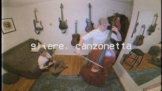Canzonetta from Huit Morceaux, Op. 39 (Reinhold Gliere) arr. for Mandolin &amp; Bass