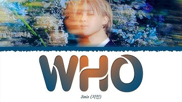 [1 HOUR] Jimin (지민) - Who (Lyrics) | 1시간 가사
