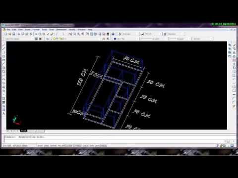  cara  membuat gambar  menjadi 3D di  AutoCAD  030 YouTube