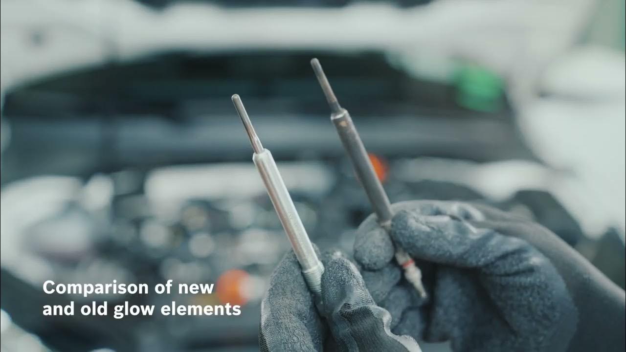 EN| Bosch glow plugs - how to change glow plugs easily - YouTube