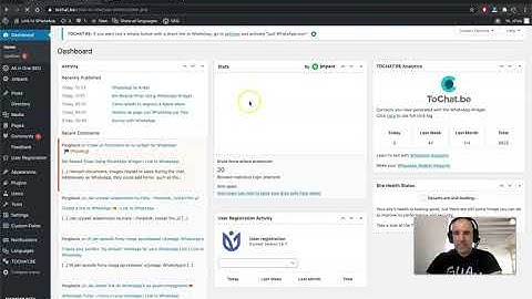 Whatsapp analytics for Wordpress
