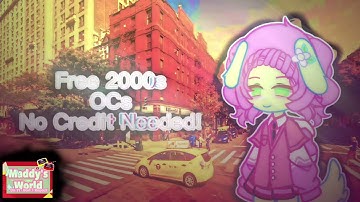 Free 2000s OCs | GC | No Credit Needed | Offline Codes in Pinned Comment