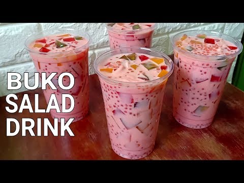 Buko Salad Drink Recipe  |  Buko Salad Samalamig