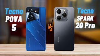 Tecno Pova 5 Vs Tecno Spark 20 Pro