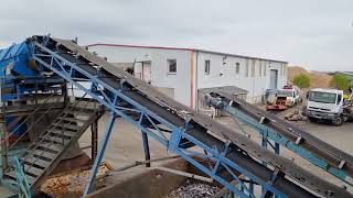 Zato 1210 hammer mill shredding mixed scrap