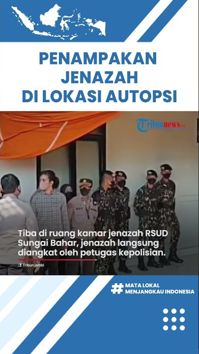 Video Detik-detik Kedatangan Jenazah Brigadir J di RSUD Sungai Bahar, Lokasi Autopsi Dijaga Ketat