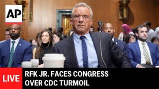 LIVE: RFK Jr. appears before Congress to face questions about turmoil at CDC