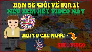 Hội tụ đầy đủ các quốc gia trên thế giới chỉ trong 1 video (đọc tên, vị trí, hình dáng, quốc kì) screenshot 2