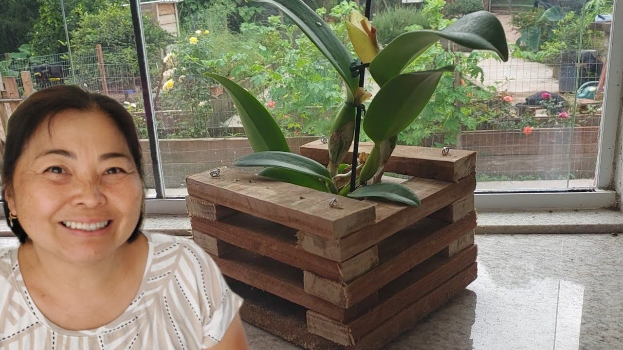 COMO FAZER UM VASO OU CACHEPOT DE MADEIRA PARA ORQUÍDEAS | FAÇA E VENDA RENDA EXTRA FATURE