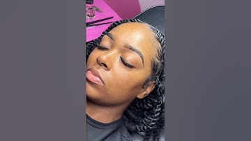 Wax & Tint w/ me ❤️ Instagram: @dolledbyshaeee #brows #browtint #browlamination #browtransformation