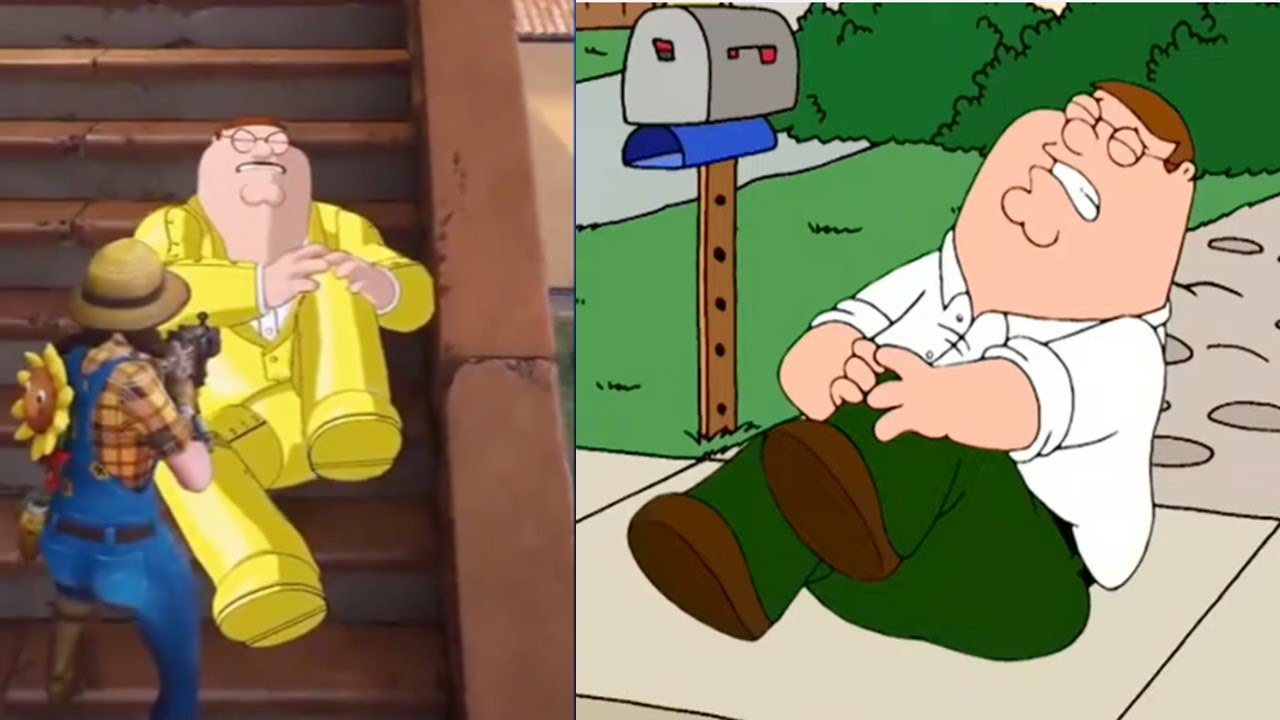 Peter Griffin Fortnite meme YouTube