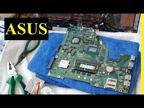 Как полностью разобрать ноутбук ASUS X550 X450 K552V A550V