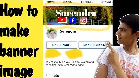 HOW to make YouTube banner image in phone ! only 5 min in Hindi video by  pixellab app