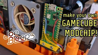 PicoBoot GameCube custom mod chip - make and install your own chip with a Raspberry Pi Pico
