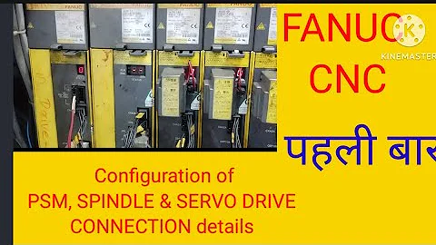 Fanuc cnc drive to drive configuration and it's connection details.