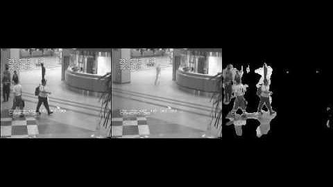 RPCA applied to surveillance video footage for background-foreground separation