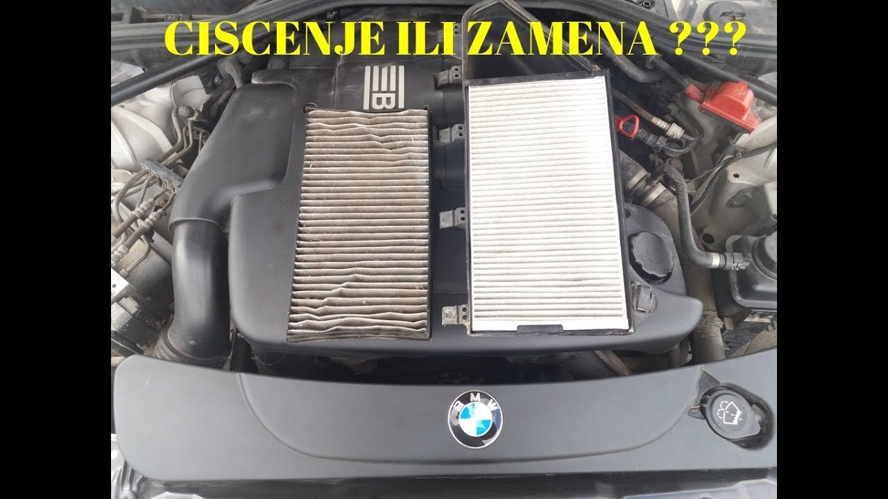 CISCENJE ILI ZAMENA ??? Filter kabine (MIKROFILTER) na BMW