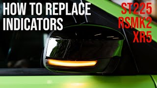 Focus Lv Xr5 Rs Mk2 Mirror Indicator Replacement. Step By Step By Oem Denied Performance