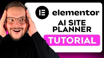 WordPress Elementor AI Site Planner Tutorial - 2025 | How to Use Elementor AI Site Planner