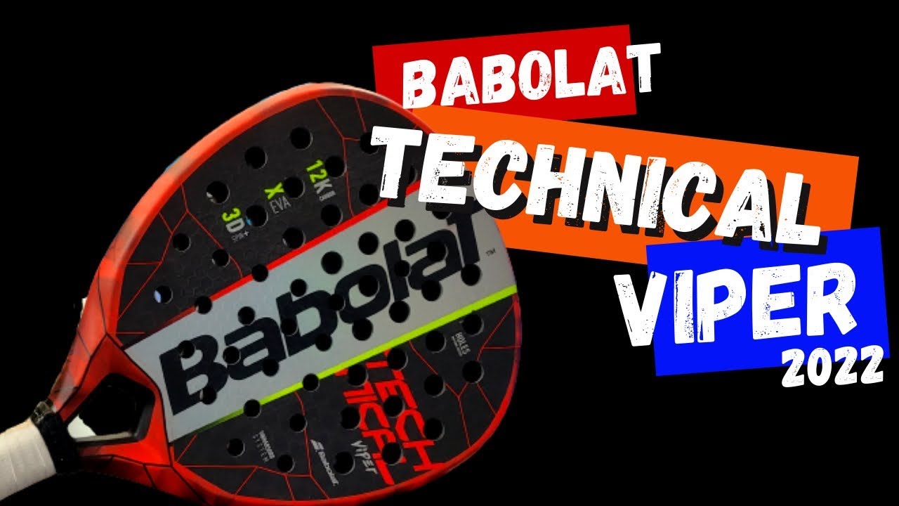 👉🏻 BABOLAT TECHNICAL VIPER REVIEW Hugo Cases YouTube
