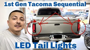 1ST GENERATION TOYOTA TACOMA SEQUENTIAL LED TAIL LIGHTS FROM OKSIWA