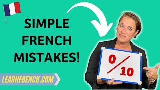 Avoid making THESE mistakes in French! ❌🇫🇷