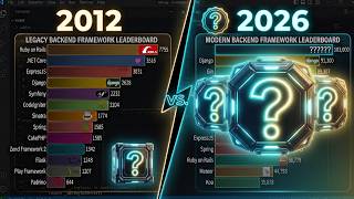 Most Popular Backend Frameworks 2012 - 2026