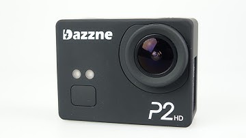 Dazzne P2 Action Camera Full REVIEW with sample clips