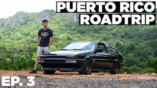 Roadtripping Puerto Rico in a BEAMS-swapped AE86