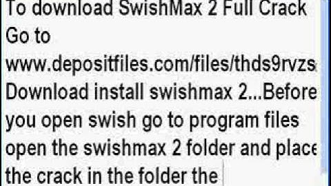 swishMax 2 Full Download free