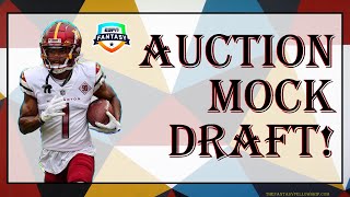 🏈🏆 ESPN AUCTION Mock Draft!