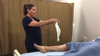 Colorado CNA | Skill 2 | Applies One Knee-High Elastic Stocking