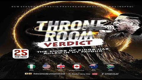 THRONE ROOM VERDICT [DAY 1] || NSPPD || 25TH AUGUST 2025