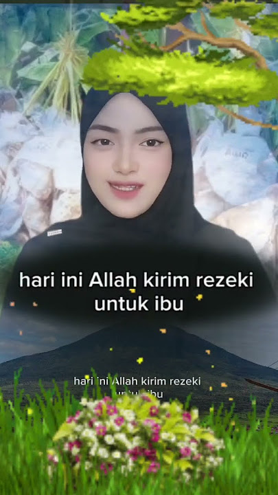 Ibu tuna netra yang sabar dan ikhlas.