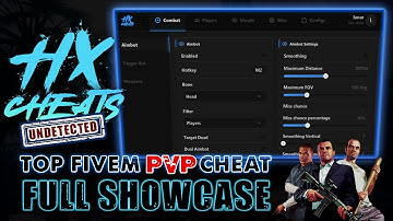 Hx Cheats FiveM Mod Menu [Top PvP Cheat] [Full Showcase]