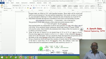 Lecture 33: Optimization of a Two Stage CSTR using Calculator Block in Aspen