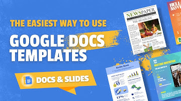 The Easiest Way to Use Google Docs Templates