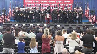 FDNY Promotion Ceremony for fire officers