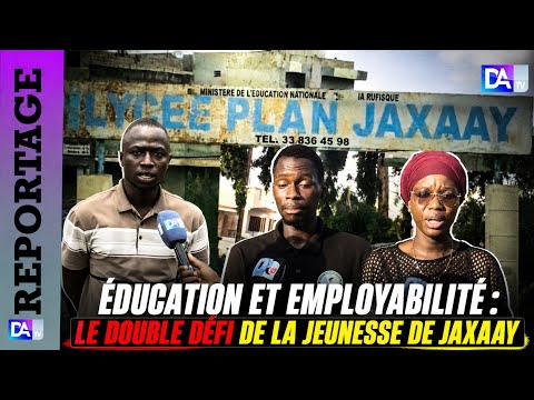 Éducation et employabilité : le double défi de la jeunesse de Jaxaay