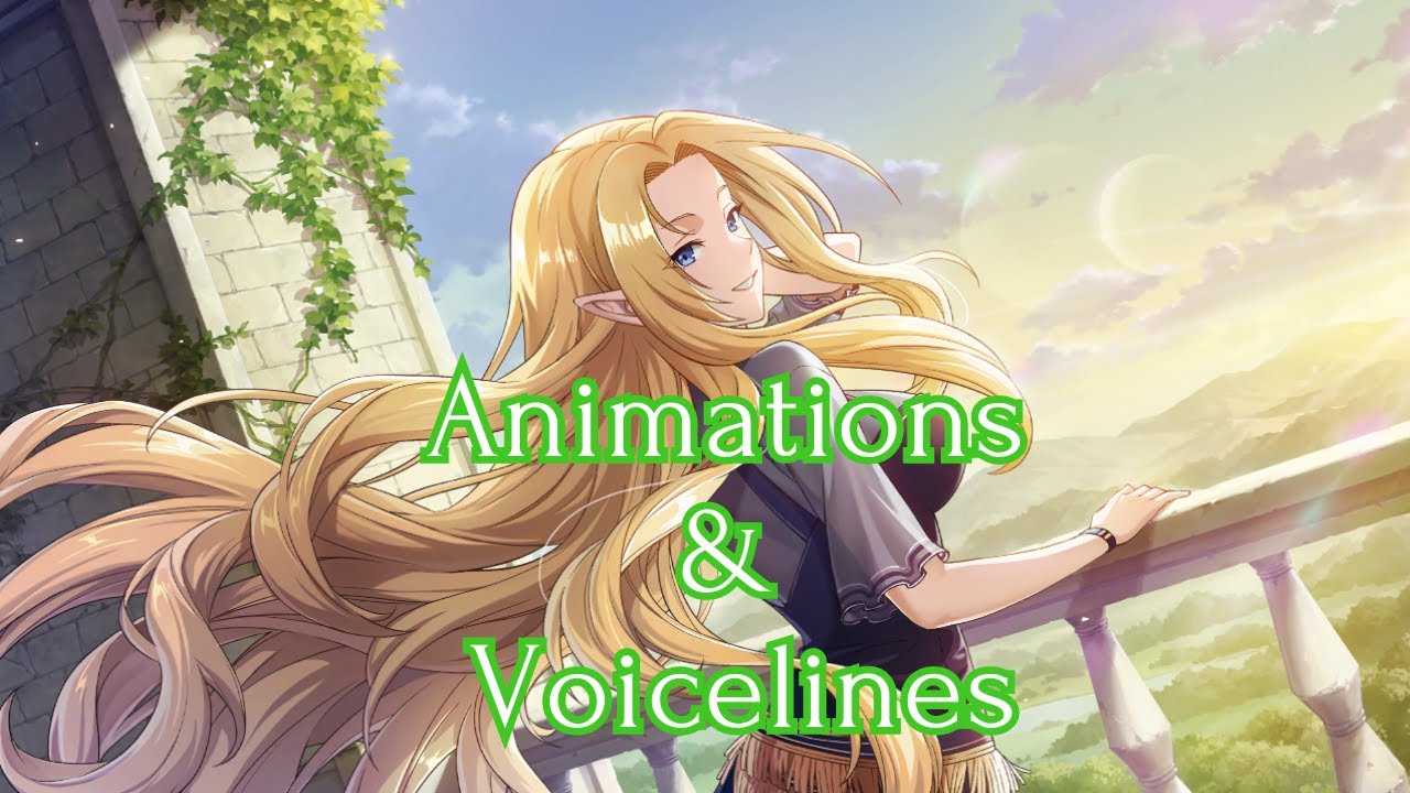 Alpha (日向に咲く陰) Animations & Voicelines | The Eminence In
