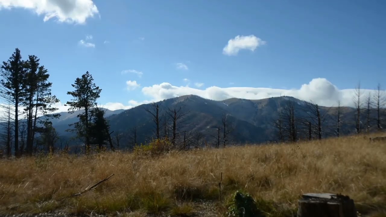 ASMR Mountain View & Natural Wind Sounds | Relaxing Nature Ambience for Sleep & Stress Relief