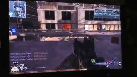 Modern Warfare 2: Highrise Multiplayer Gameplay footage (part 5)