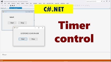 Timer Control | C#.net | Window Form Control | Aparna Jagtap