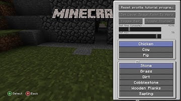 Minecraft: Xbox 360 Edition Pre-release on Xenia emulator with a debug menu (XBLA Beta)