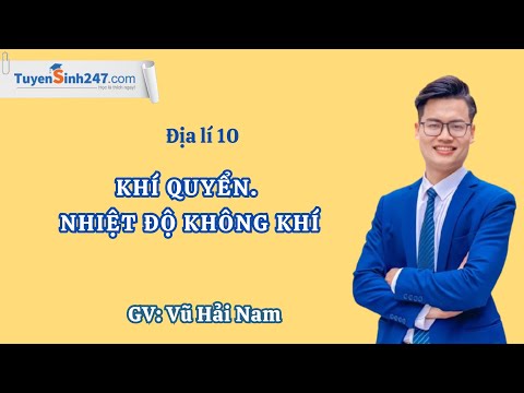 Video Khí quyển. Nhiệt độ không khí - Địa lí 10 - Cánh diều... - youtube